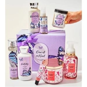 NEW Bath & Body Works Butterfly Mother's Day Gift Set Box
